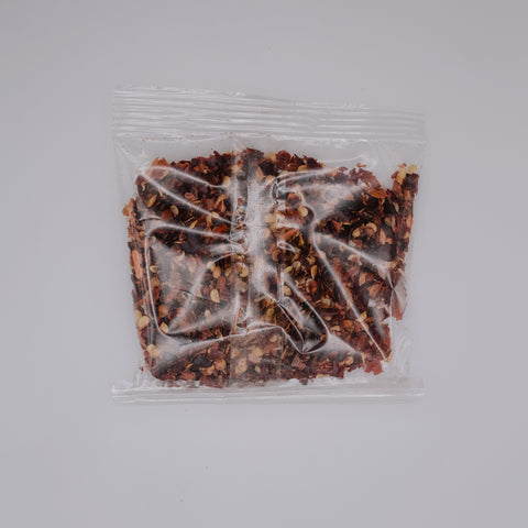 Peperoncino siciliano macinato in busta da 10 grammi - foto retro