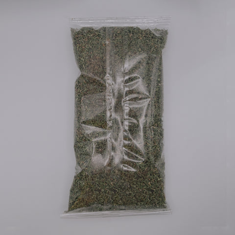 Timo siciliano macinato in busta da 50 grammi - foto retro