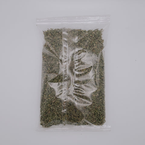 Timo siciliano macinato in busta da 30 grammi - foto retro
